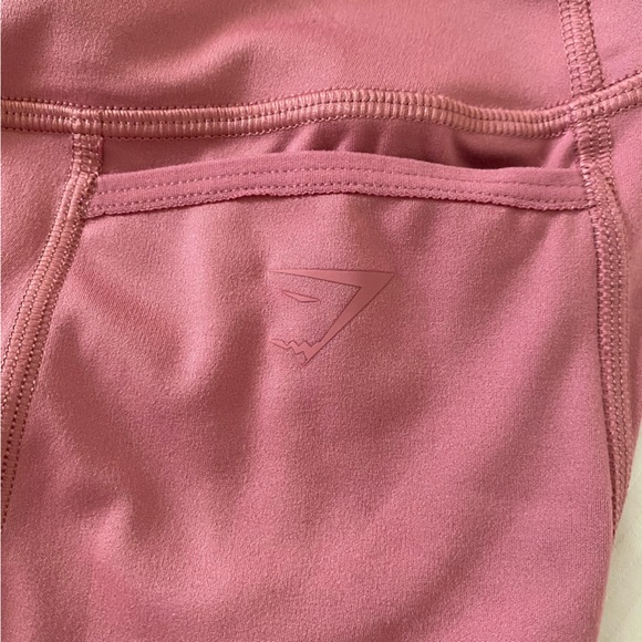 Gymshark Pink High Waist Dreamy 7/8 Leggings with Pockets - Picture 2 of 5